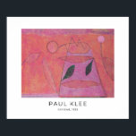 Paul Klee, Colourful Abstract Modern Fine Art Poster<br><div class="desc">For real art lovers! This colourful abstract art poster Untitled (1933) by Paul Klee has been digitally restored and enhanced. It acts as a statement piece, creating a personalized unique classic style touch. This outstanding modern art print makes the ideal gift for everyone, who loves fine art. For other modern...</div>