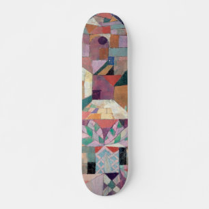 Paul Klee Cool Art Abstrait Vintage Skateboard
