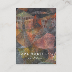 Paul Klee Das Hotel Customizable Business Card