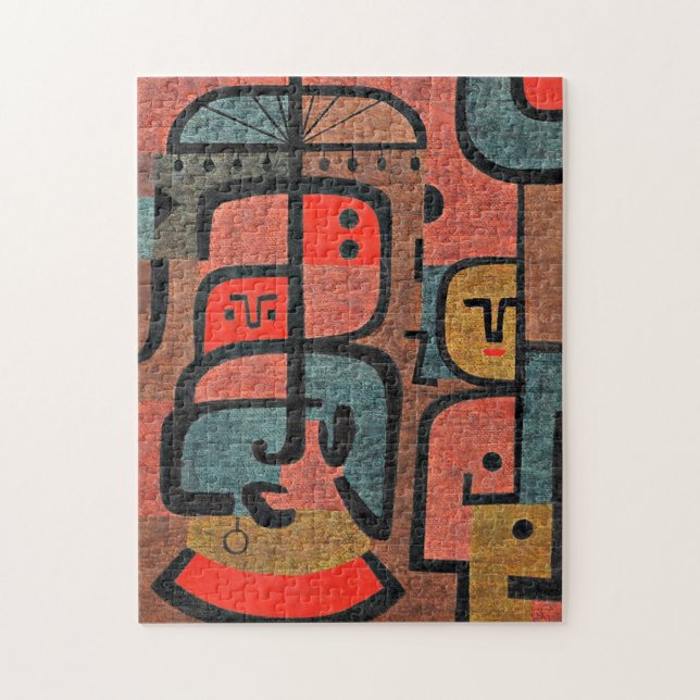 Paul Klee - Exotics Jigsaw Puzzle (Vertical)