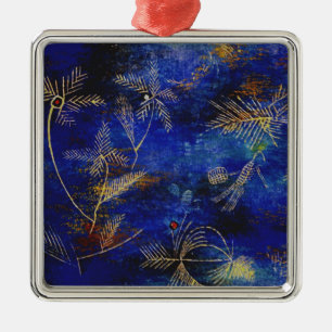 Paul Klee, Fairy Tales, famous painting Metal Ornament