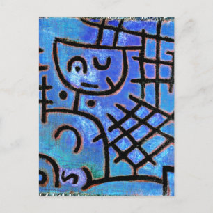 Paul Klee famous painting, Captive, Postcard