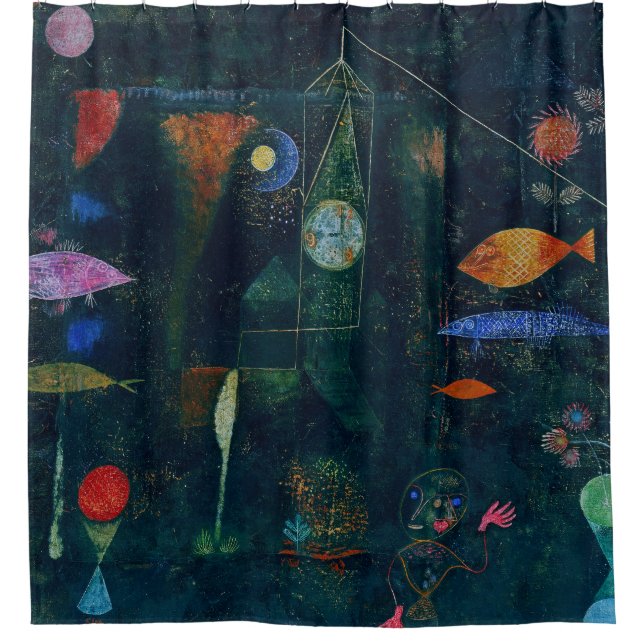 Paul Klee Fish Magic Abstract Painting Graphic Art (Front)