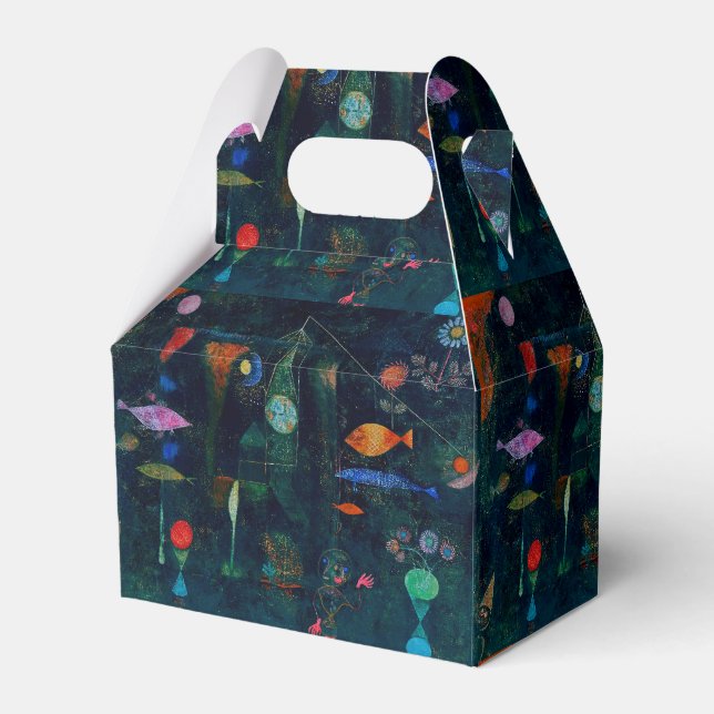Paul Klee Fish Magic Abstract Painting Graphic Art Favor Box (Front Side)