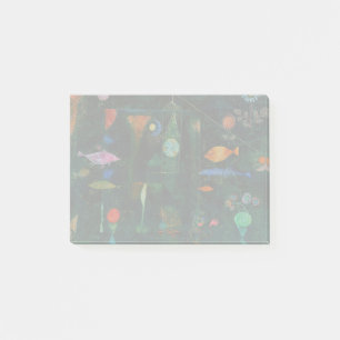 Paul Klee Fish Magic Abstract Painting Graphic Art Post-it Notes