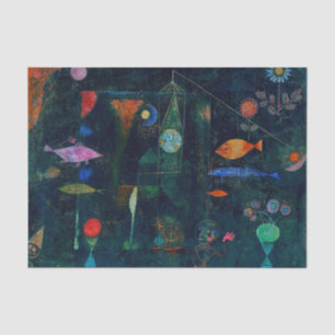 Paul Klee Fish Magic Abstract Painting Graphic Art Tissue Paper