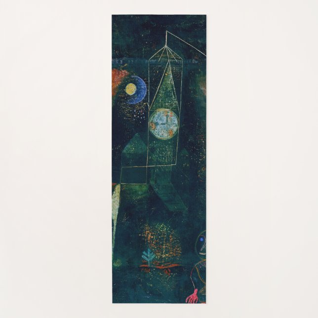 Paul Klee Fish Magic Abstract Painting Graphic Art Yoga Mat (Front)
