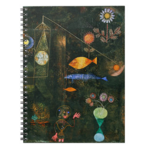 Paul Klee Fish Magic Abstract Surrealist Art Notebook