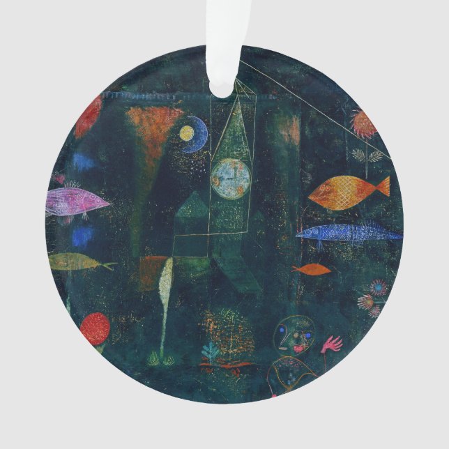 Paul Klee Fish Magic Peinture Abstraite Art graphi (devant)