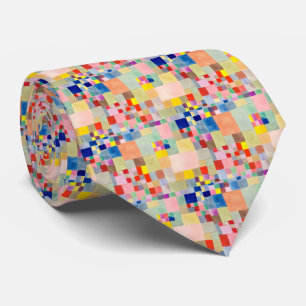 Paul Klee , "Flora on sand" Tie