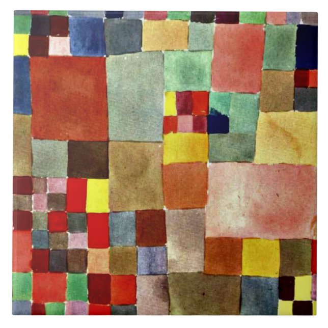 Paul Klee - Flora on Sand Tile (Front)