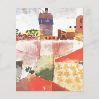 Paul Klee - Hammamet with mosque (1914)