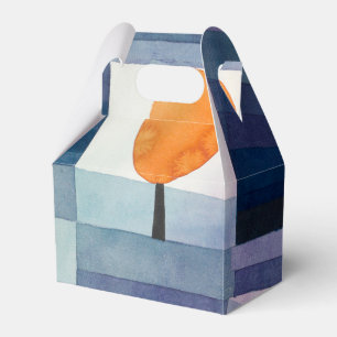 Paul Klee Harbinger of Autumn Blue Modern Abstract Favor Box