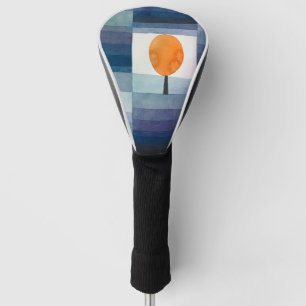 Paul Klee Harbinger of Autumn Blue Modern Abstract Golf Head Cover