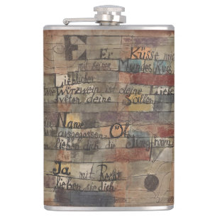 Paul Klee Hip Flask