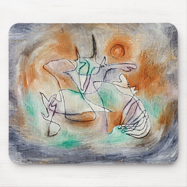 Paul Klee - Howling Dog, Mouse Pad (Front)