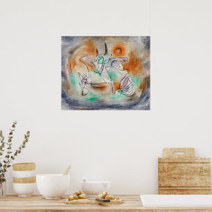 Paul Klee - Howling Dog, Poster