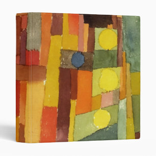 Paul Klee In The Style Of Kairouan Watercolor Art Binder