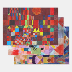 Paul Klee Landscape Wrapping Paper Sheet
