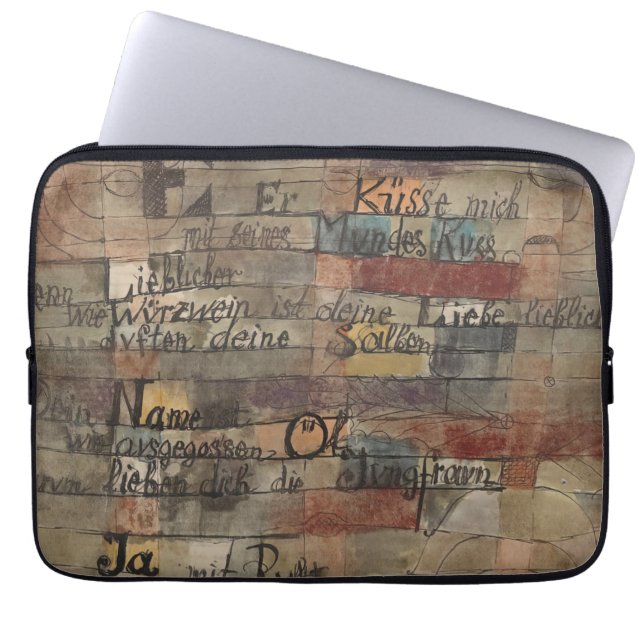 Paul Klee  Laptop Sleeve (Front)