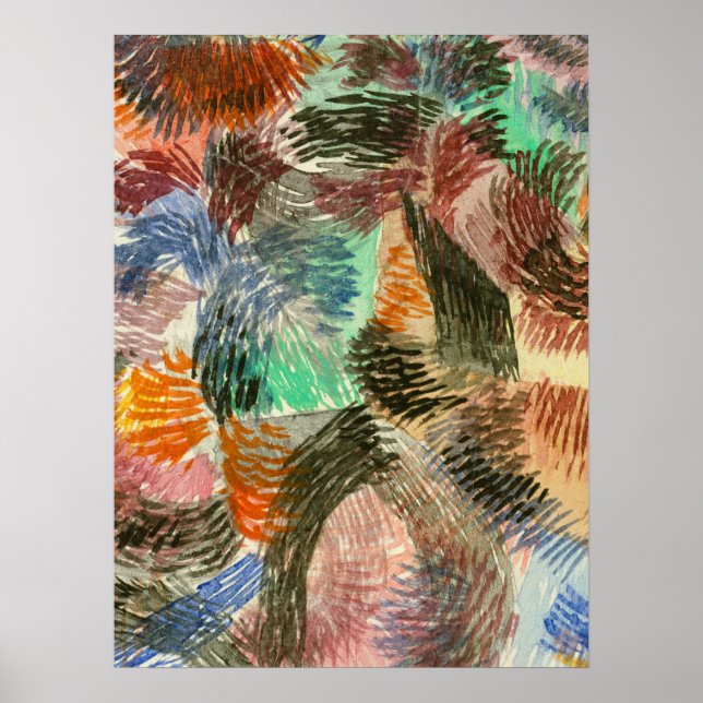 Paul klee Libido of the Forest Poster (Front)