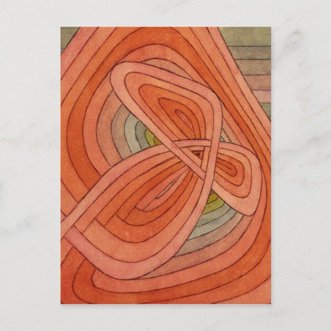 Paul Klee - Lonely Flower Postcard (Front)