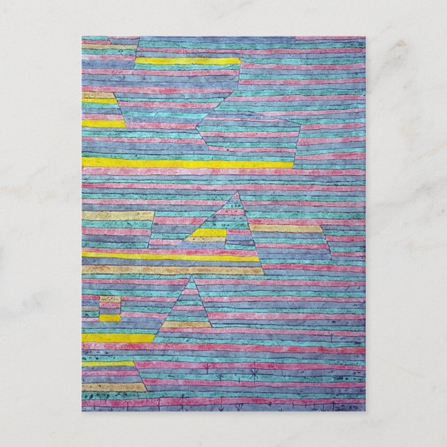 Paul Klee Monuments at G. Postcard (Front)