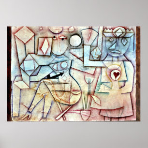 Paul Klee : Old Love Song, tableau de Klee