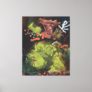 Paul Klee painting, Women in their Sunday Best Canvas Print