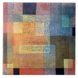 Paul Klee, Polyphonic Architecture, Tile<br><div class="desc">Paul Klee's abstract painting,  Polyphonic Architecture,  1930.</div>