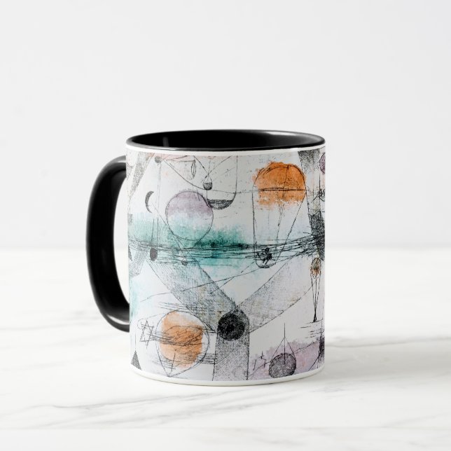 Paul Klee “Realm of Air” Magic Art Mug (Devant gauche)