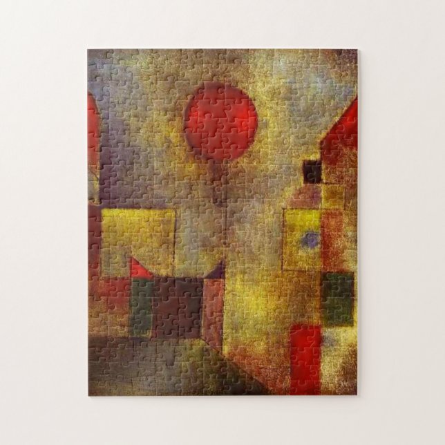 Paul Klee Red Balloon Puzzle (Vertical)