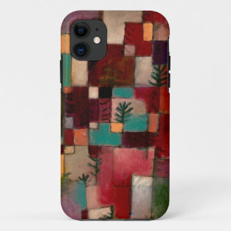 Paul Klee "Red Green and Violet Yellow Beat" iPhone 11 Case