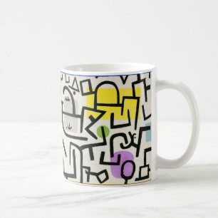 Paul Klee Rich Harbour Abstract Expressionism Coffee Mug