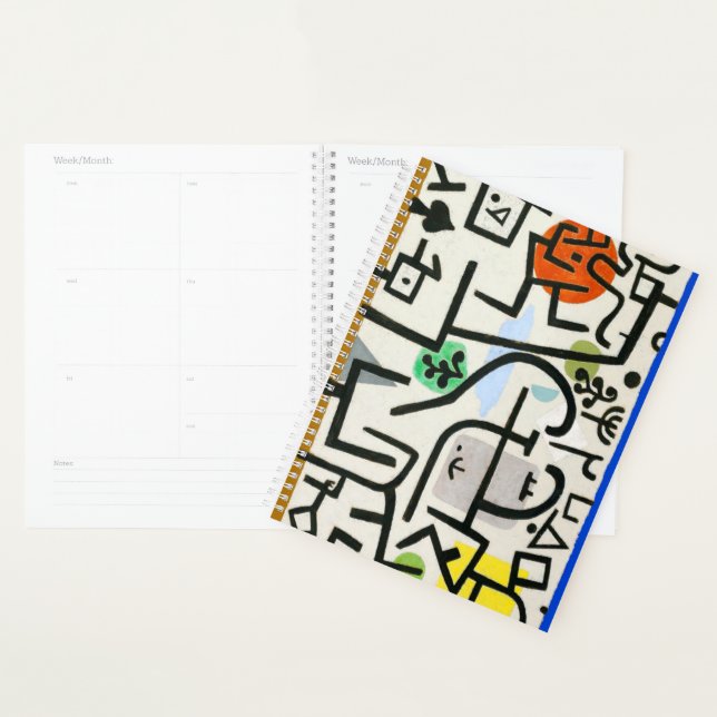 Paul Klee Rich Harbour Abstract Expressionism Planner (Display)