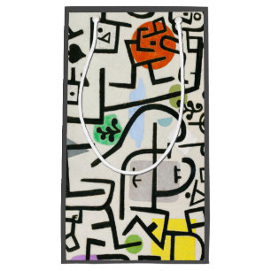Paul Klee Rich Harbour Abstract Expressionism Small Gift Bag