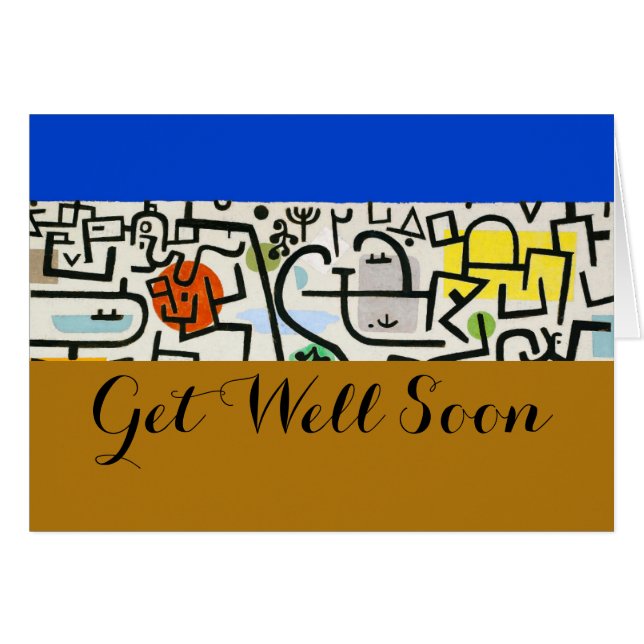 Paul Klee Rich Harbour Expressionnisme Abstrait (Devant horizontal)