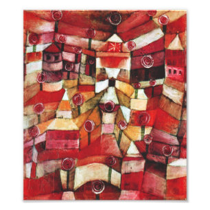 Paul Klee Rose Garden Print