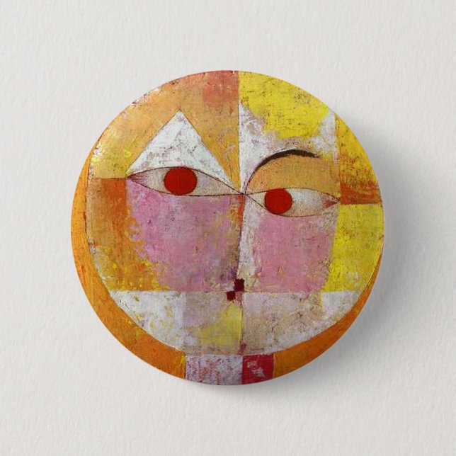 Paul Klee - Senecio 2 Inch Round Button (Front)