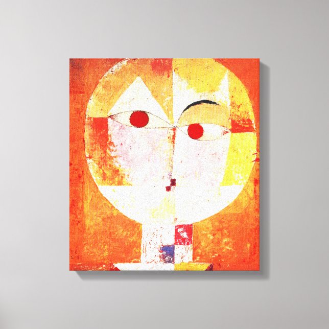 Paul Klee Senecio Canvas Print (Front)