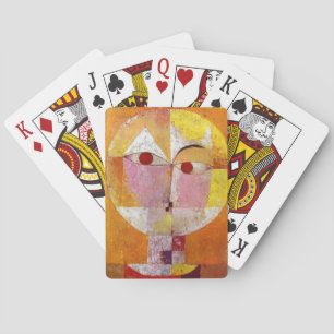 Paul Klee Senecio Painting Playing Cards
