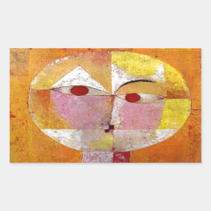 Paul Klee Senecio Painting Sticker