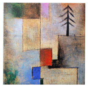Paul Klee - Small Fir Picture Tile