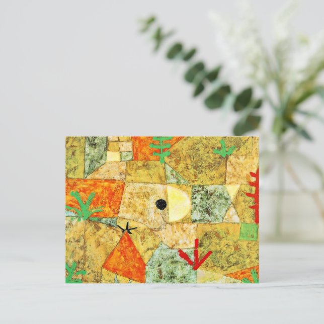 Paul Klee - Southern Gardens, Postcard (Standing Front)
