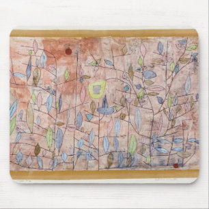 Paul Klee- Sparse foliage Mouse Pad
