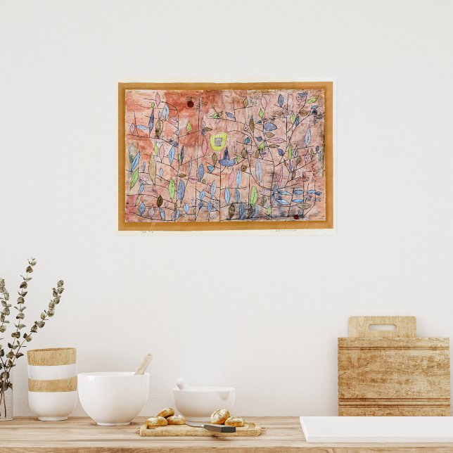 Paul Klee, Sparse Foliage, Poster (Kitchen)