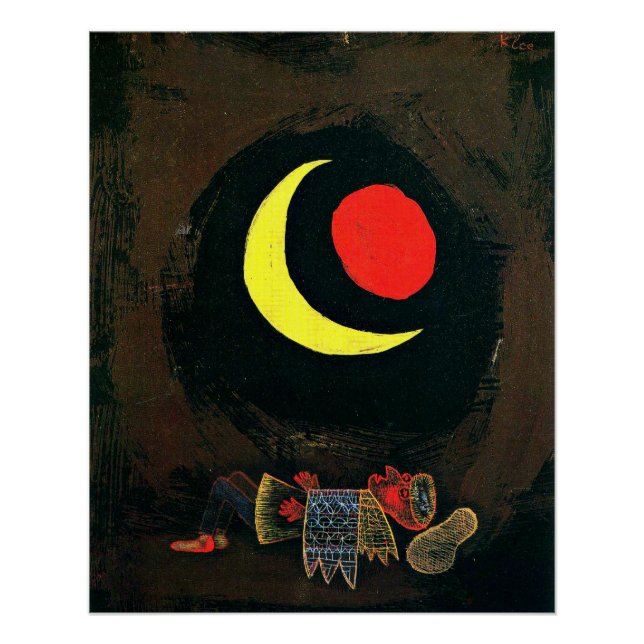 Paul Klee - Strong Dream Poster (Front)