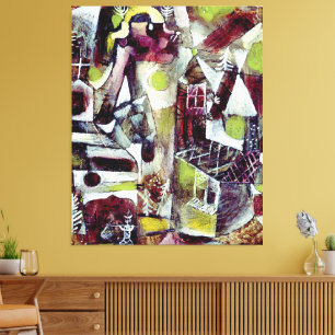 Paul Klee - Swamp Legend Canvas Print