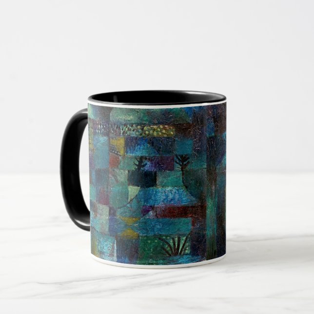 Paul Klee Terraced Garden Art Mug (Front Left)