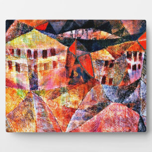 Paul Klee - The Hotel, Plaque